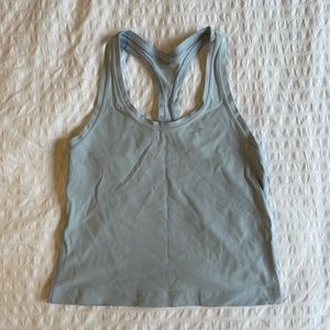 Light Blue Lulu Lemon Nulu Tank Top